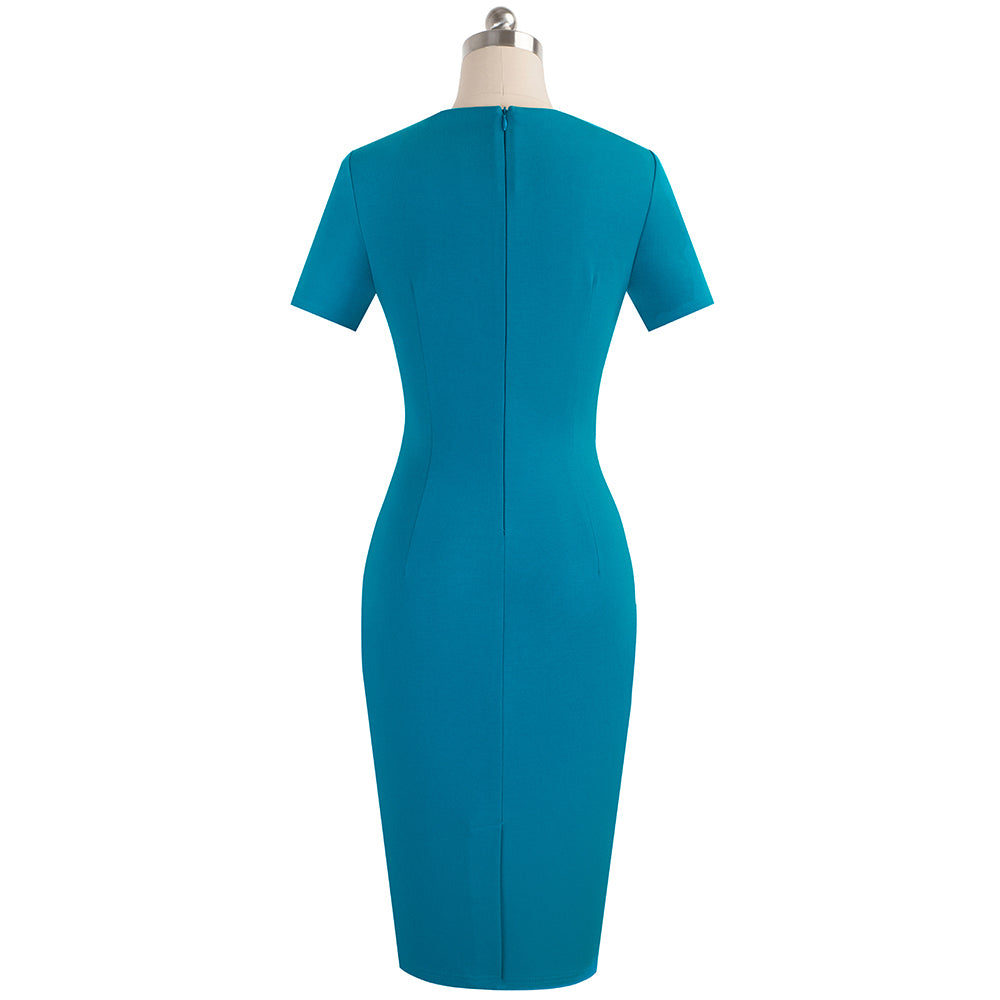 Women`s Stylish Business Party Dress - Woman`s Clothing