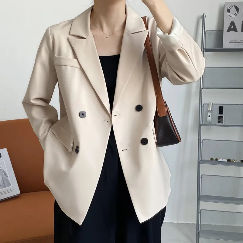 Spring British Style Casual Blazer Woman`s Clothing 49.00