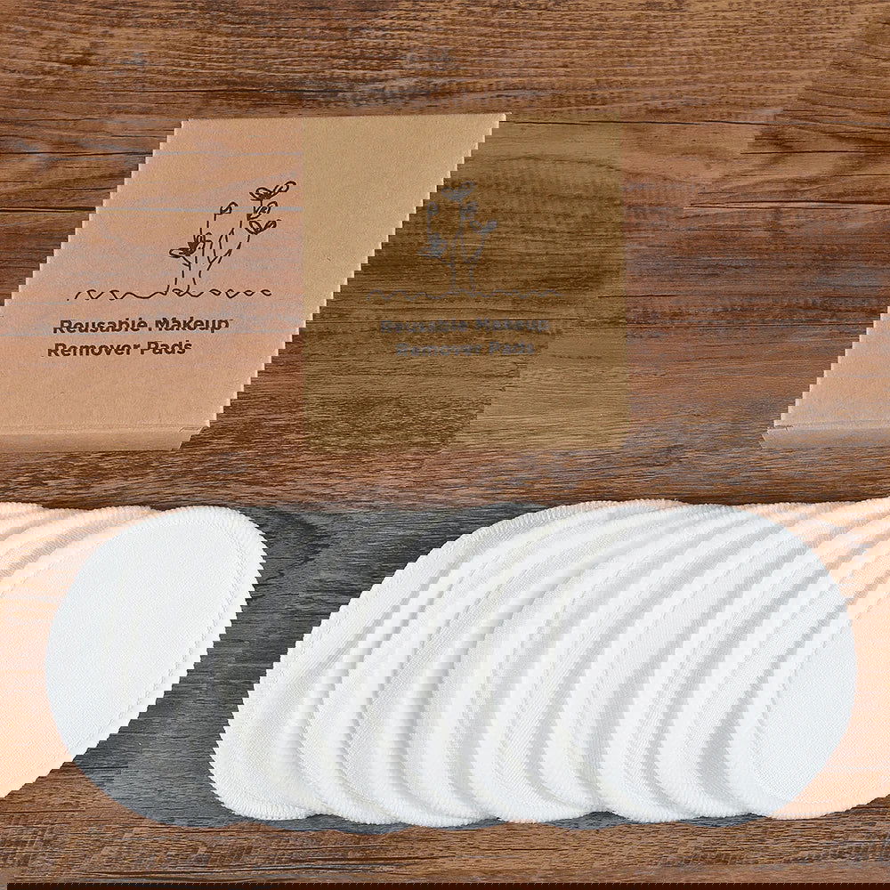 Bamboo Makeup Remover Pads 10 Pieces - Woman`s Clothing