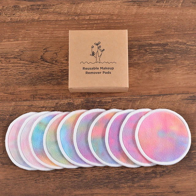 Bamboo Makeup Remover Pads 10 Pieces - Woman`s Clothing