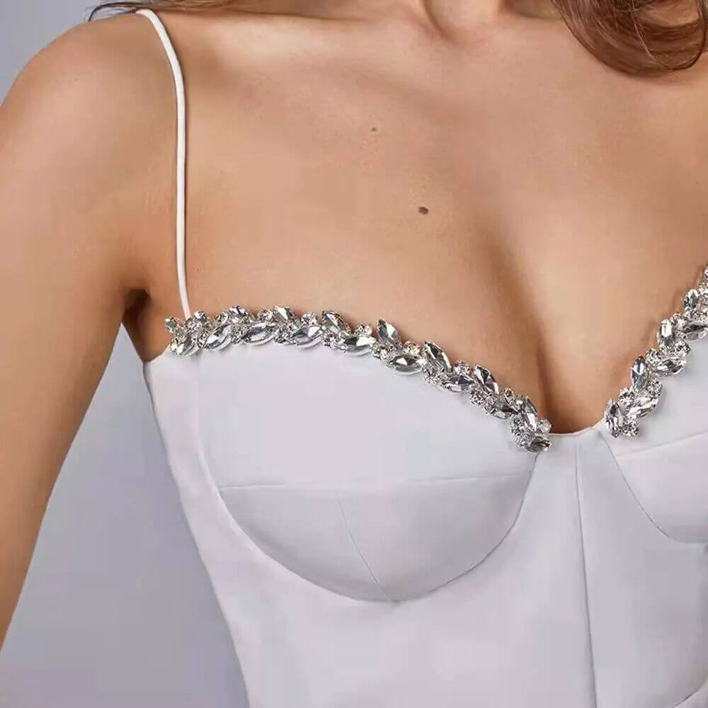 Beaded Bodycon Party Dress Chic - Woman`s Clothing