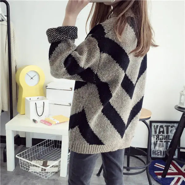 Women`s Cosy Batwing Knitwear Sweater