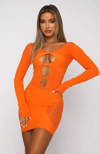 Casual Cutout DressCasual Cutout Dress