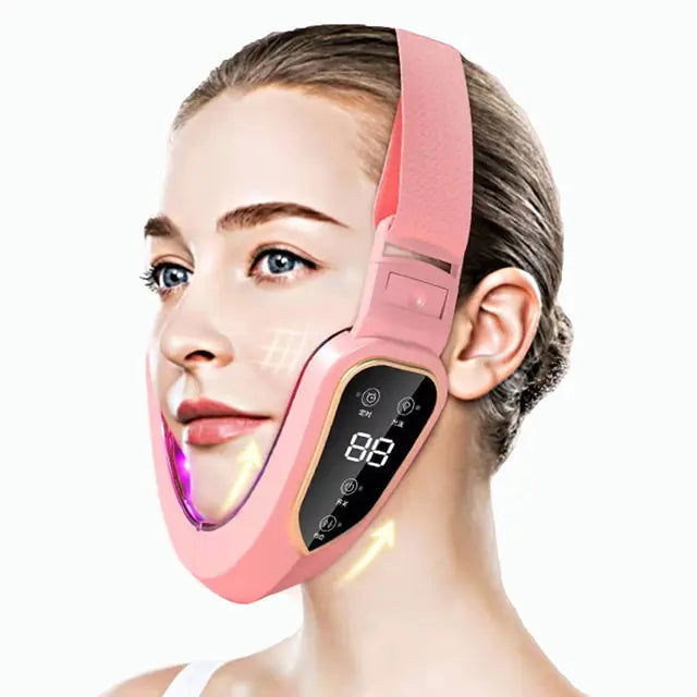 Facial Lifting Device with LED Photon Therapy - Woman`s Clothing