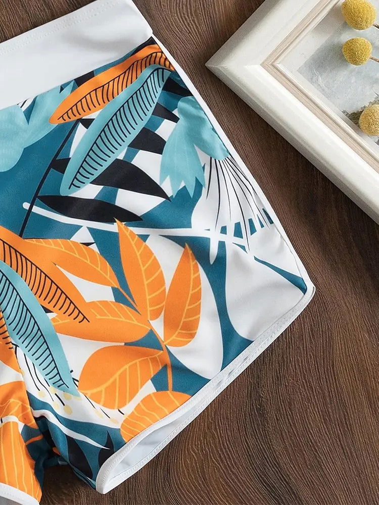 High Waist Bikini Set SwimwearHigh Waist Bikini