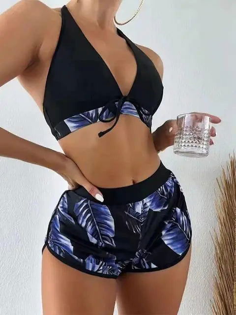 High Waist Bikini Set SwimwearHigh Waist Bikini