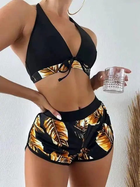 High Waist Bikini Set SwimwearHigh Waist Bikini