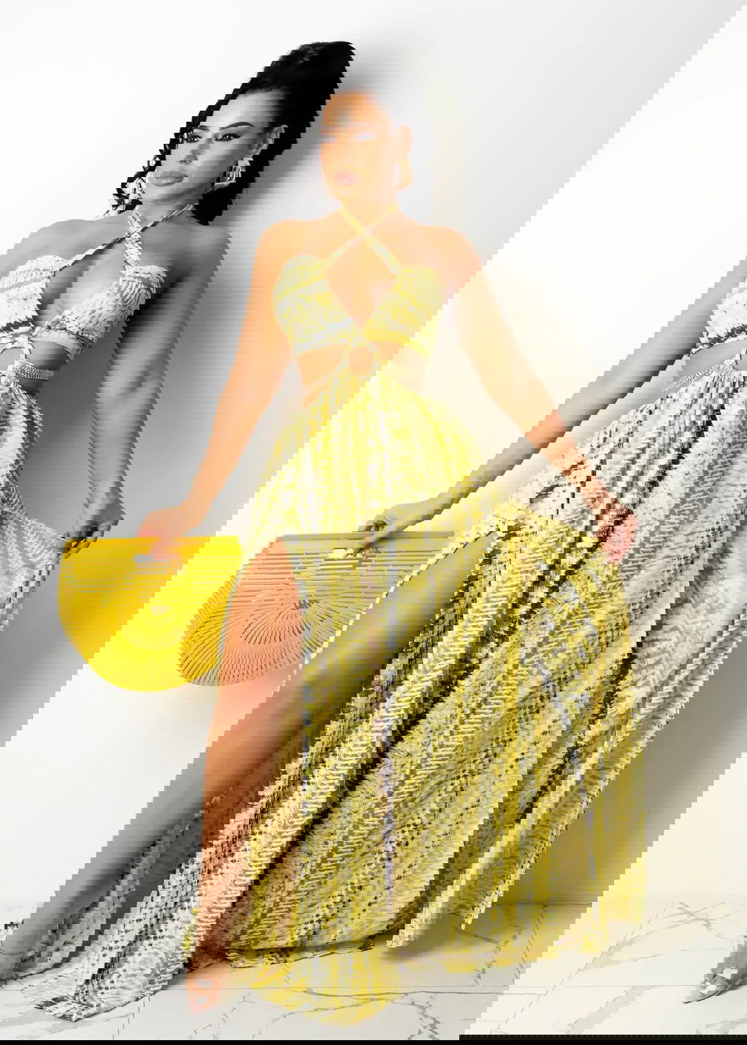 New Floral Print Summer Dress - Woman`s Clothing