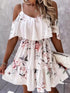 Off Shoulder Floral Mini DressOff Shoulder Floral