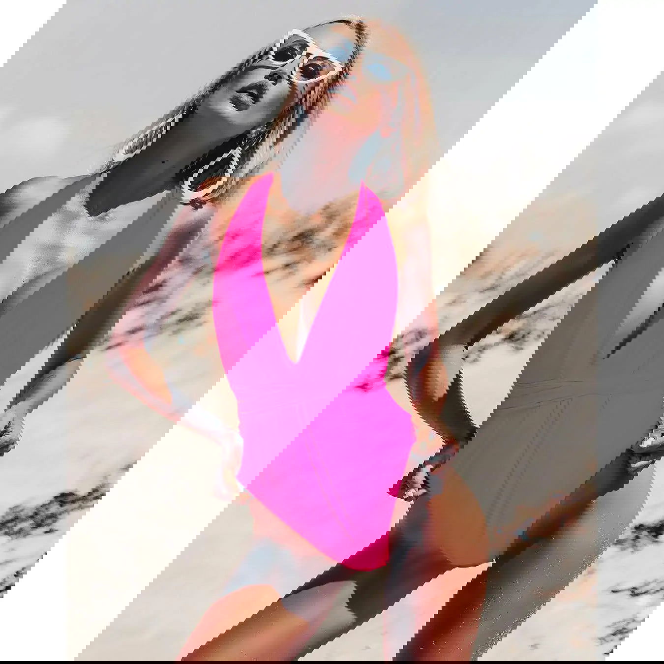 Sexy One-Piece Swimsuit - Woman`s Clothing