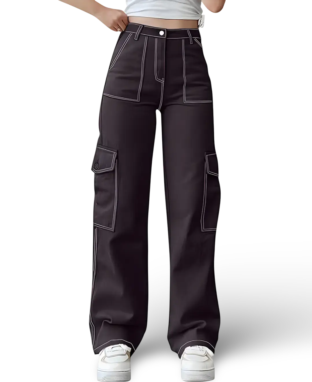 Viral Vintage Cargo Pants Woman`s Clothing 35.00