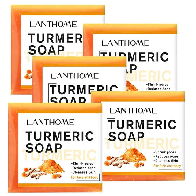 Turmeric Soap Face Cleansing Anti Acne - Woman`s Clothing