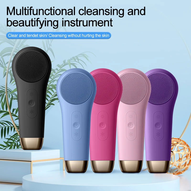 Vibrating Electric Face Cleansing - Woman`s Clothing