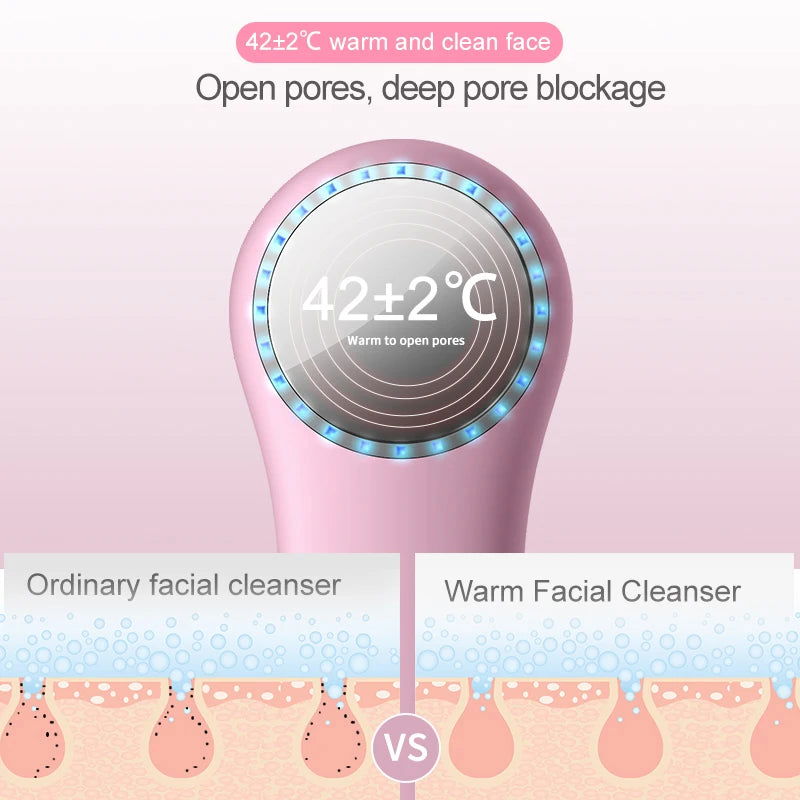 Vibrating Electric Face Cleansing - Woman`s Clothing