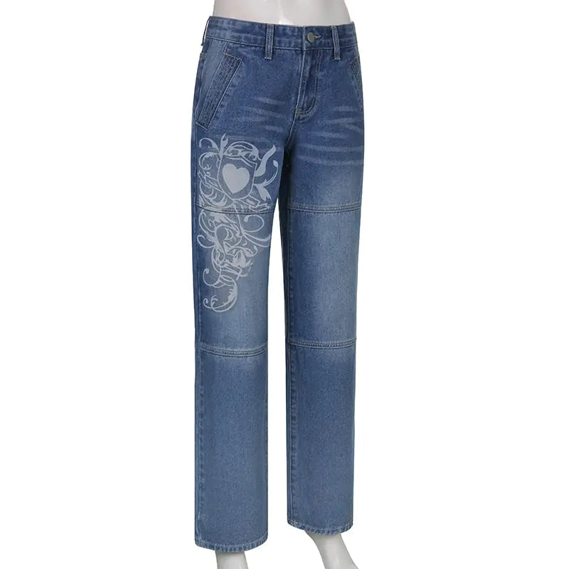Vintage Cargo Pants Indie Aesthetics - Woman`s Clothing
