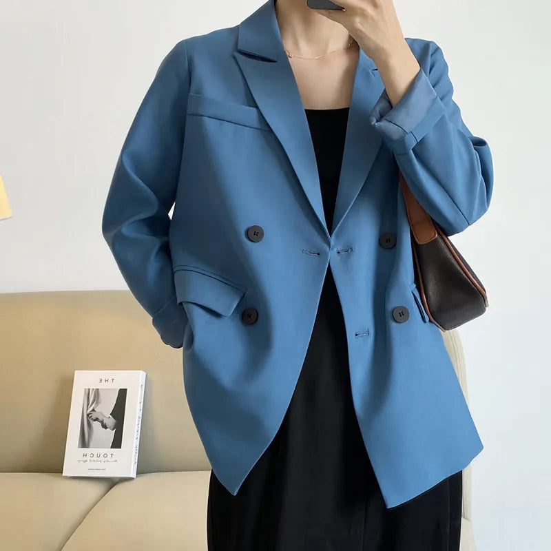 Spring British Style Casual Blazer Woman`s Clothing 49.00