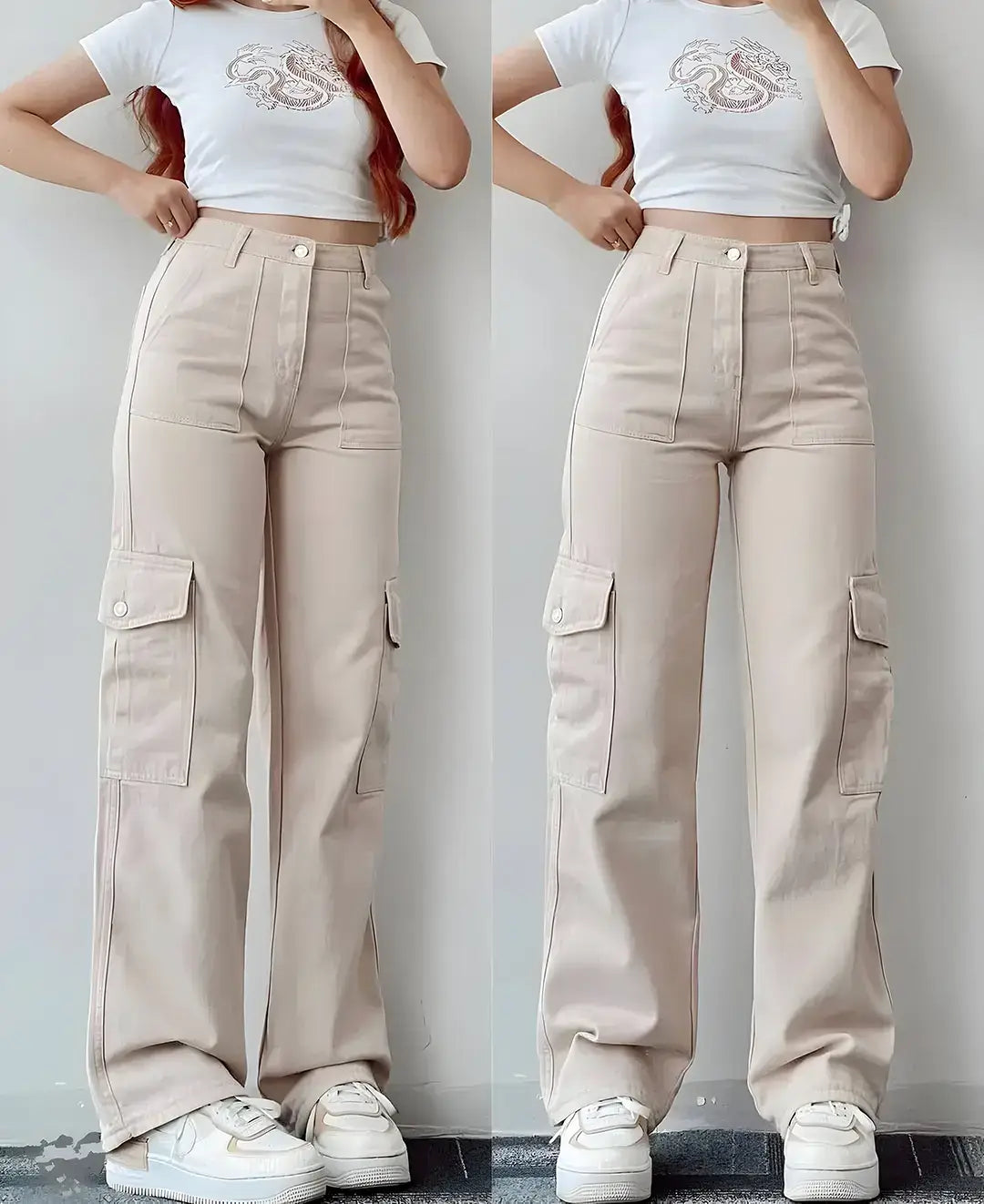 Viral Vintage Cargo Pants Woman`s Clothing 35.00