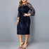 Elegant Sequin Long Sleeve Party Dress - Woman`s Clothing