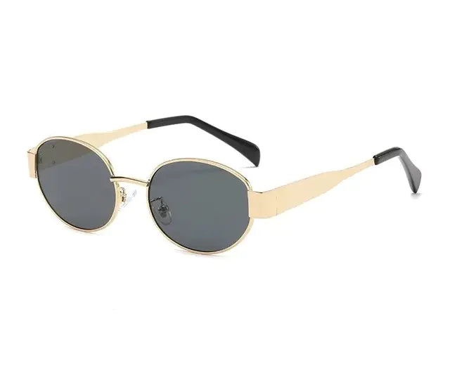 Oval Luxe Sunglasses - Woman`s Clothing