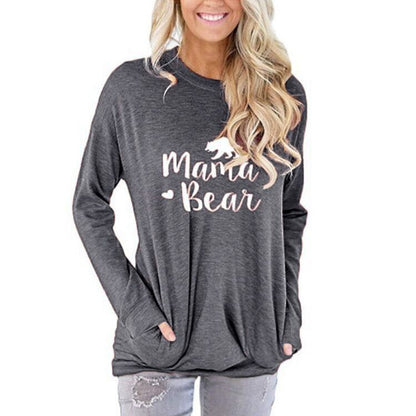 Mama Bear monogrammed hoodie