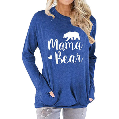 Mama Bear monogrammed hoodie