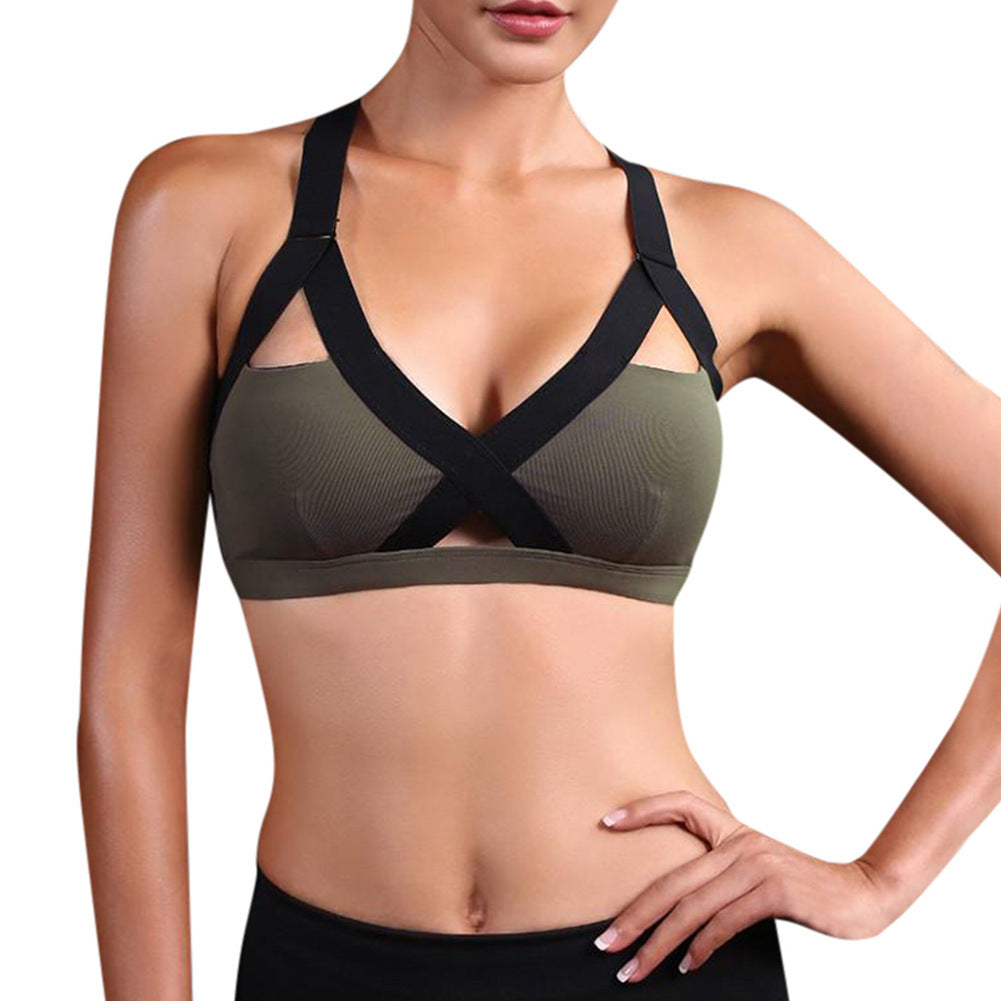 Women`s Shockproof Running Sports Bra