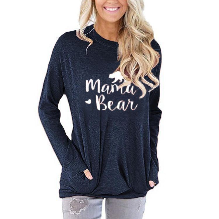Mama Bear monogrammed hoodie