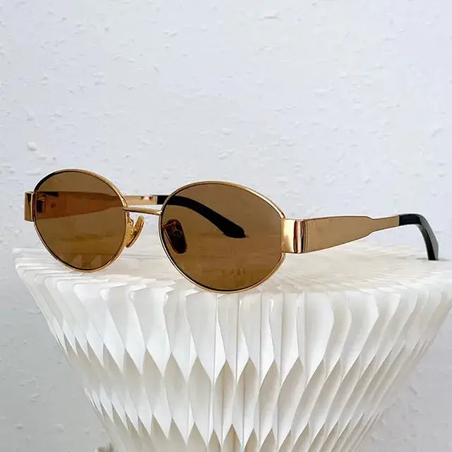 Oval Small Sunglasses - Woman`s Clothing