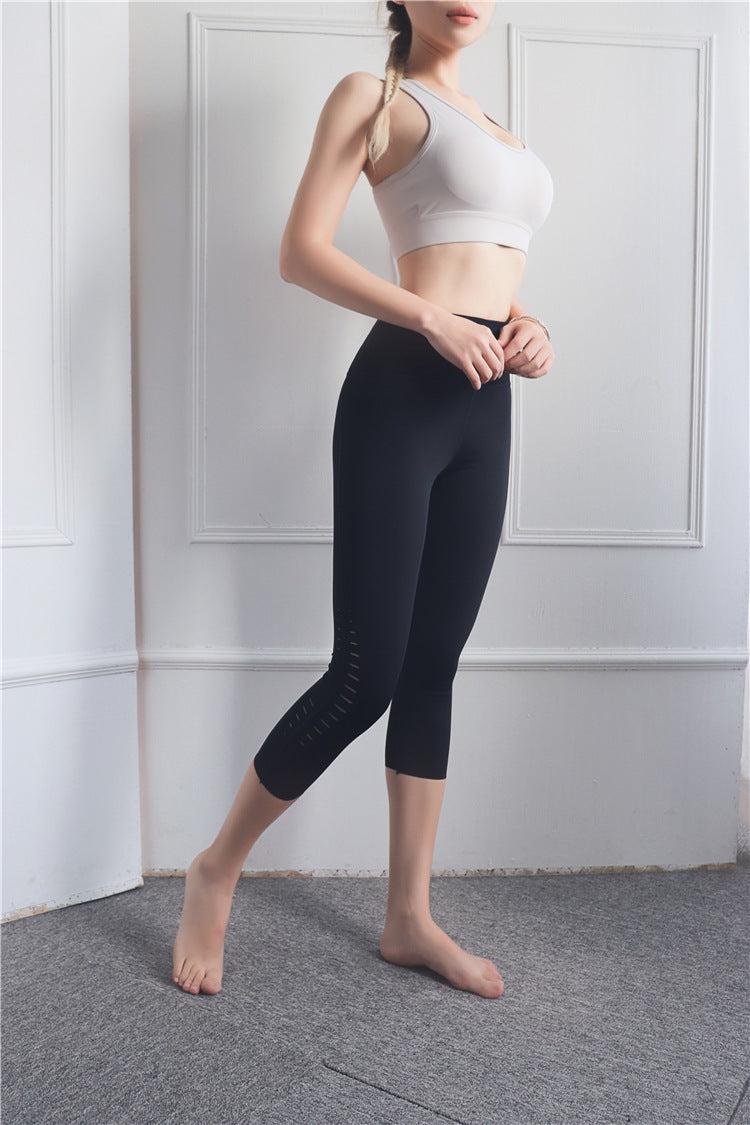 Baiye hollow beauty back sports bra