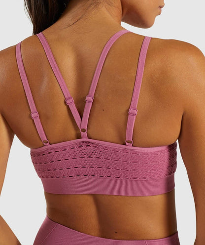 Sports bra with beautiful back