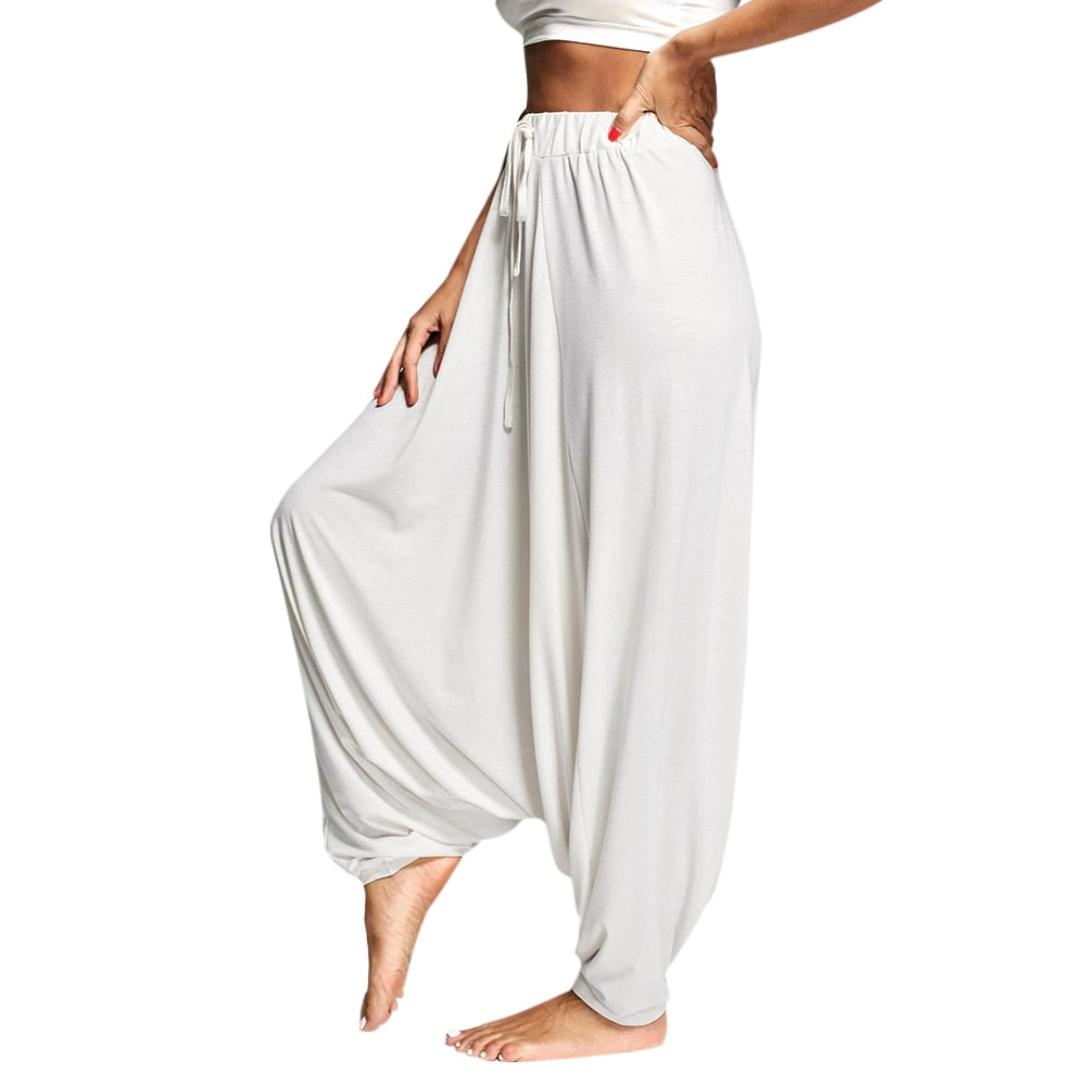 Women`s Drop into harem Balloon pants