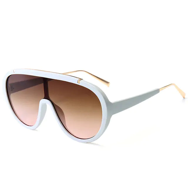 Oversized Sunglasses - Woman`s Clothing