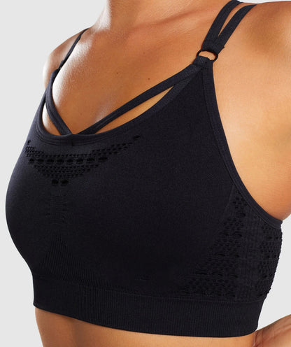 Sports bra with beautiful back