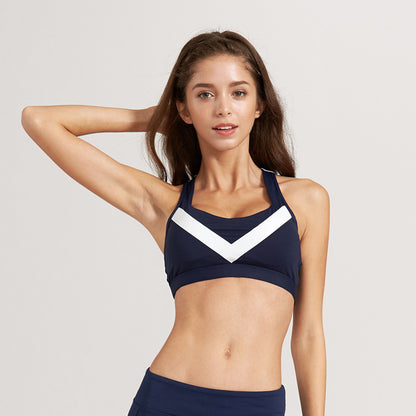 Women`s Fitness Yoga Running Shockproof Sports Bra