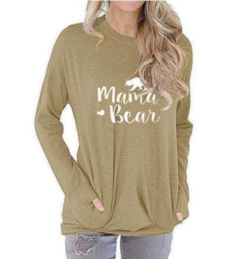 Mama Bear monogrammed hoodie