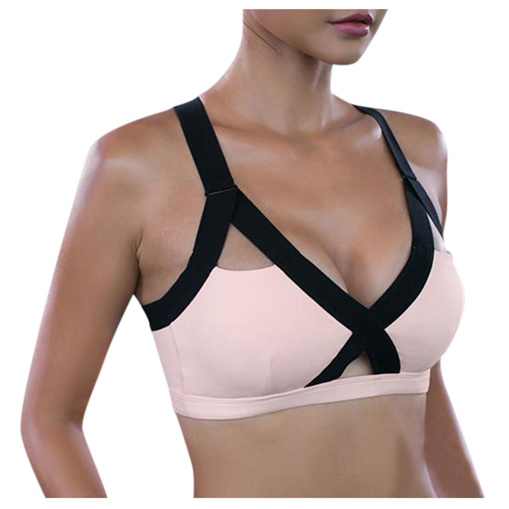 Women`s Shockproof Running Sports Bra