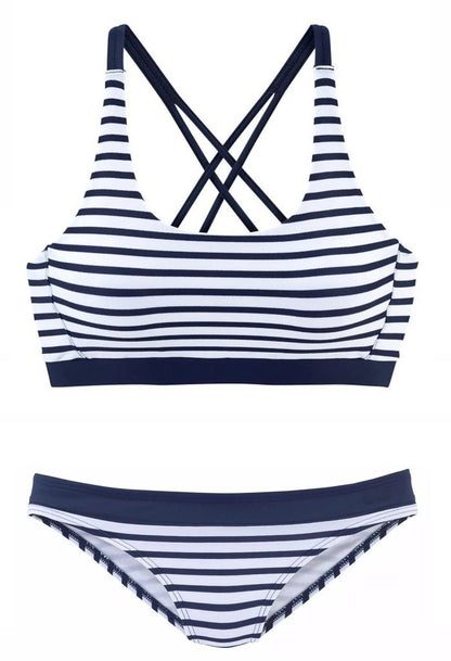 Ladies sexy split swimsuit - Woman`s Clothing