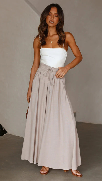 Wide Leg Loose Comfy Sweatpants With Pockets