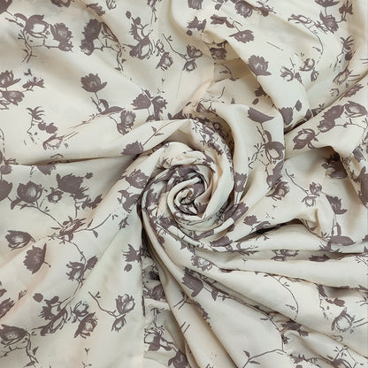 Women`s Printed Floral V-Neck Dress - Woman`s Clothing