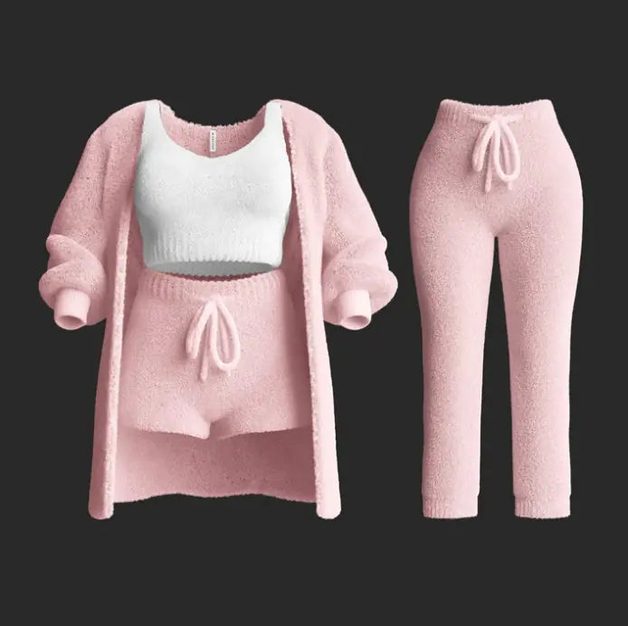 Women's Knitted Loungewear Set