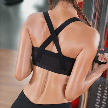 Women`s Shockproof Running Sports Bra