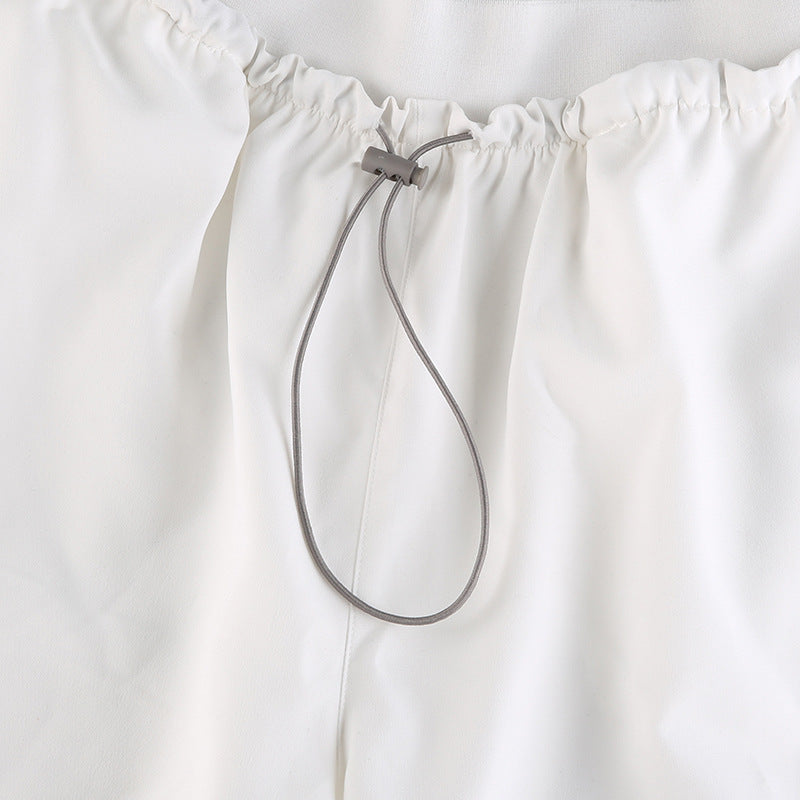 Stylish Vibrant High Waist Elastic Drawstring Lounge Pants