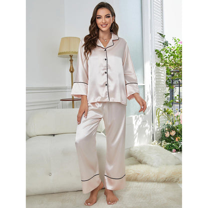 Long Sleeve Button Up Pyjama Set