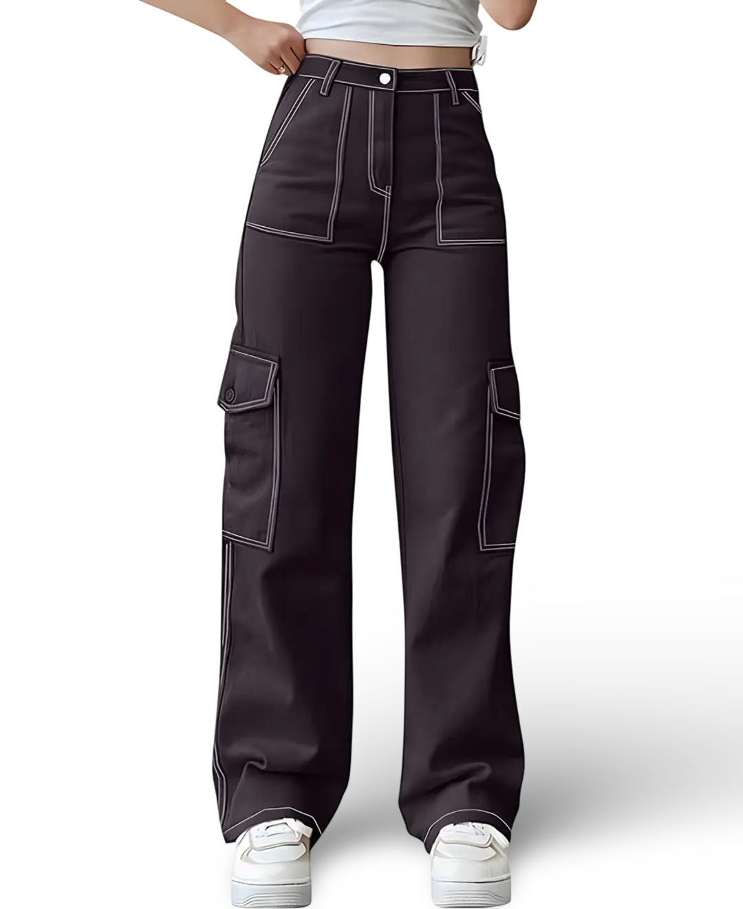 Viral Vintage Cargo Pants Woman`s Clothing 35.00