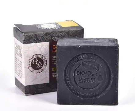 Bamboo Charcoal Handmade Soap - Woman`s Clothing