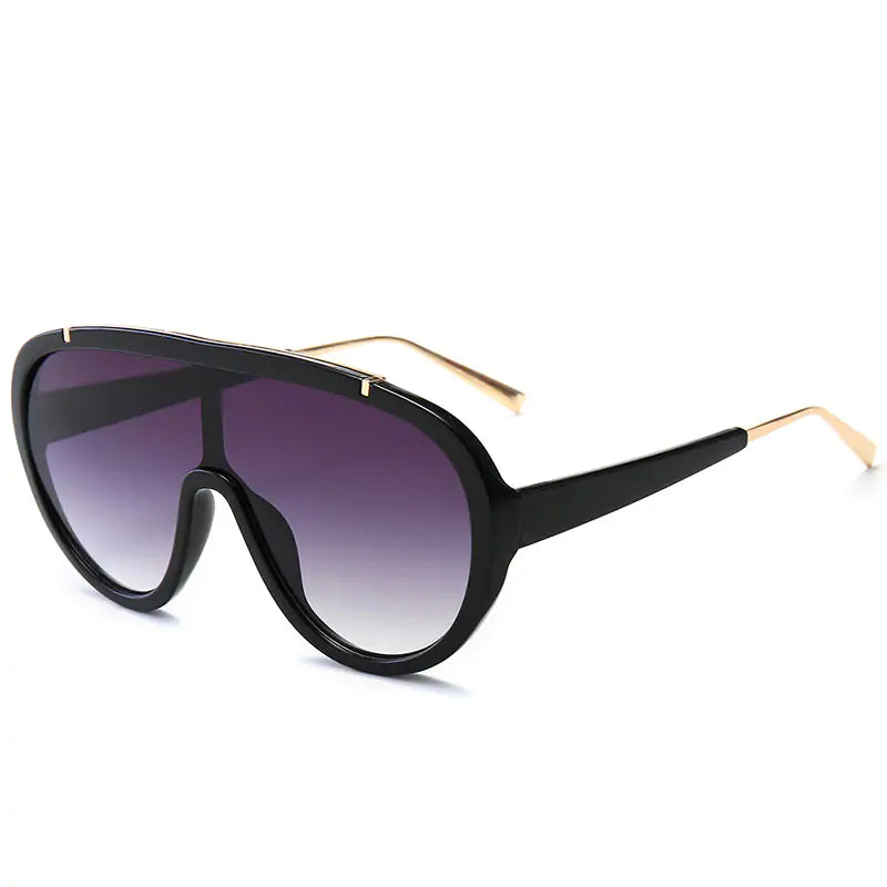 JASPEER One Piece Oversized Sunglasses