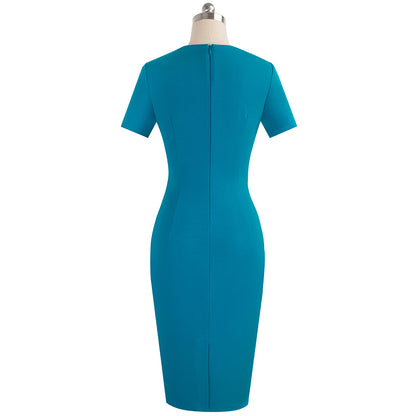 Women`s Stylish Business Party Dress - Woman`s Clothing