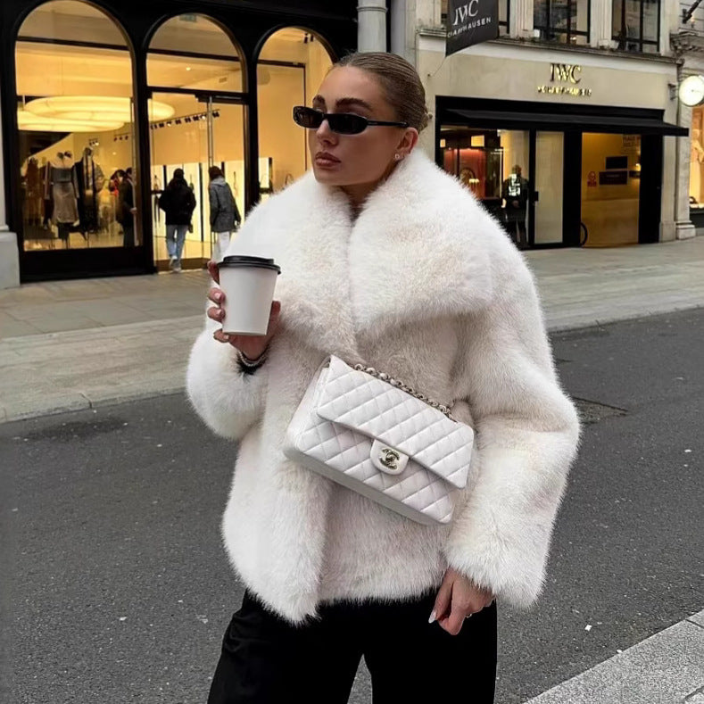 Internet Celebrity Fur Coat Women&