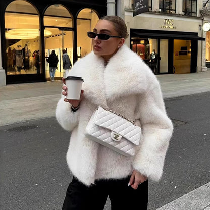 Internet Celebrity Fur Coat Women&