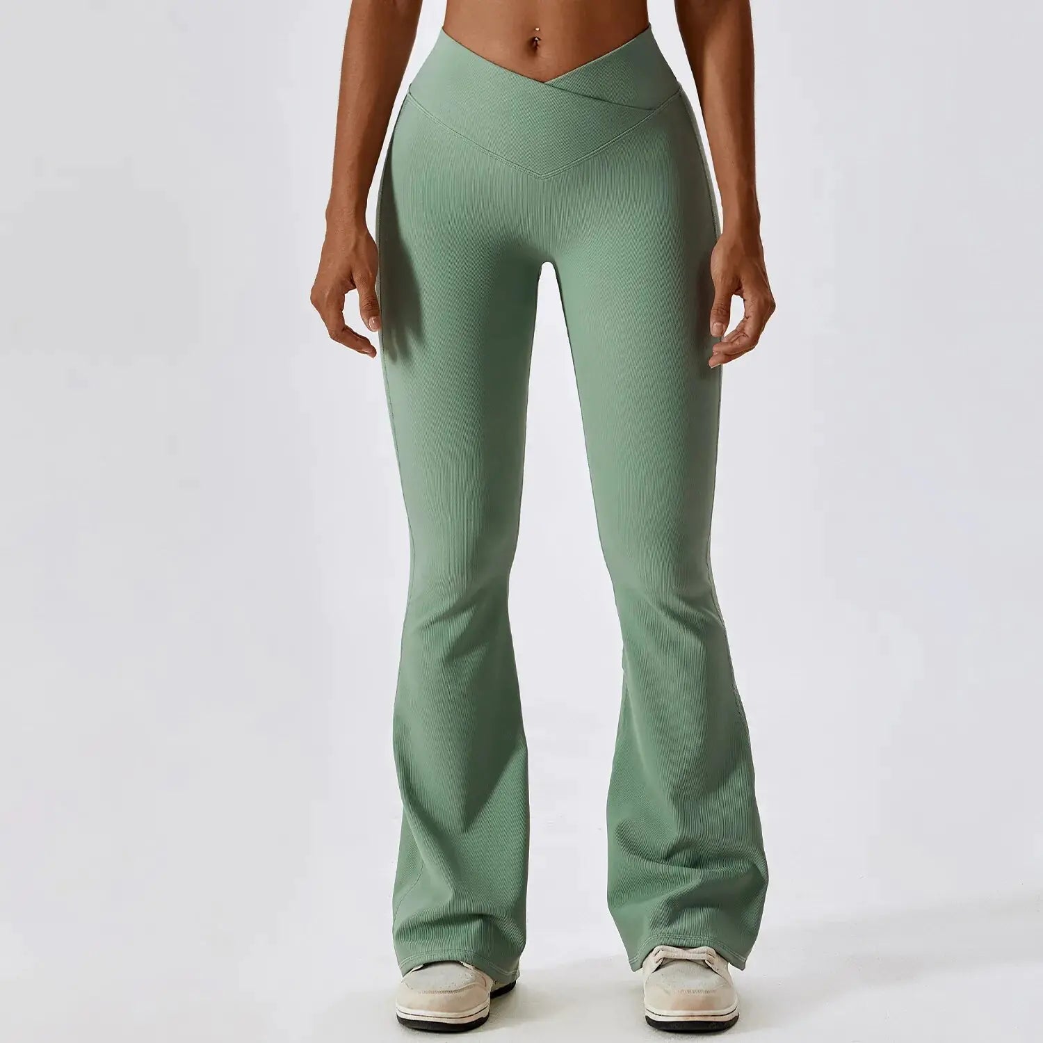 Workout Fitness Sports Flared Pants